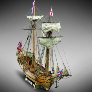 Maqueta HALIFAX Goleta colonial británica 1/54 Mamoli