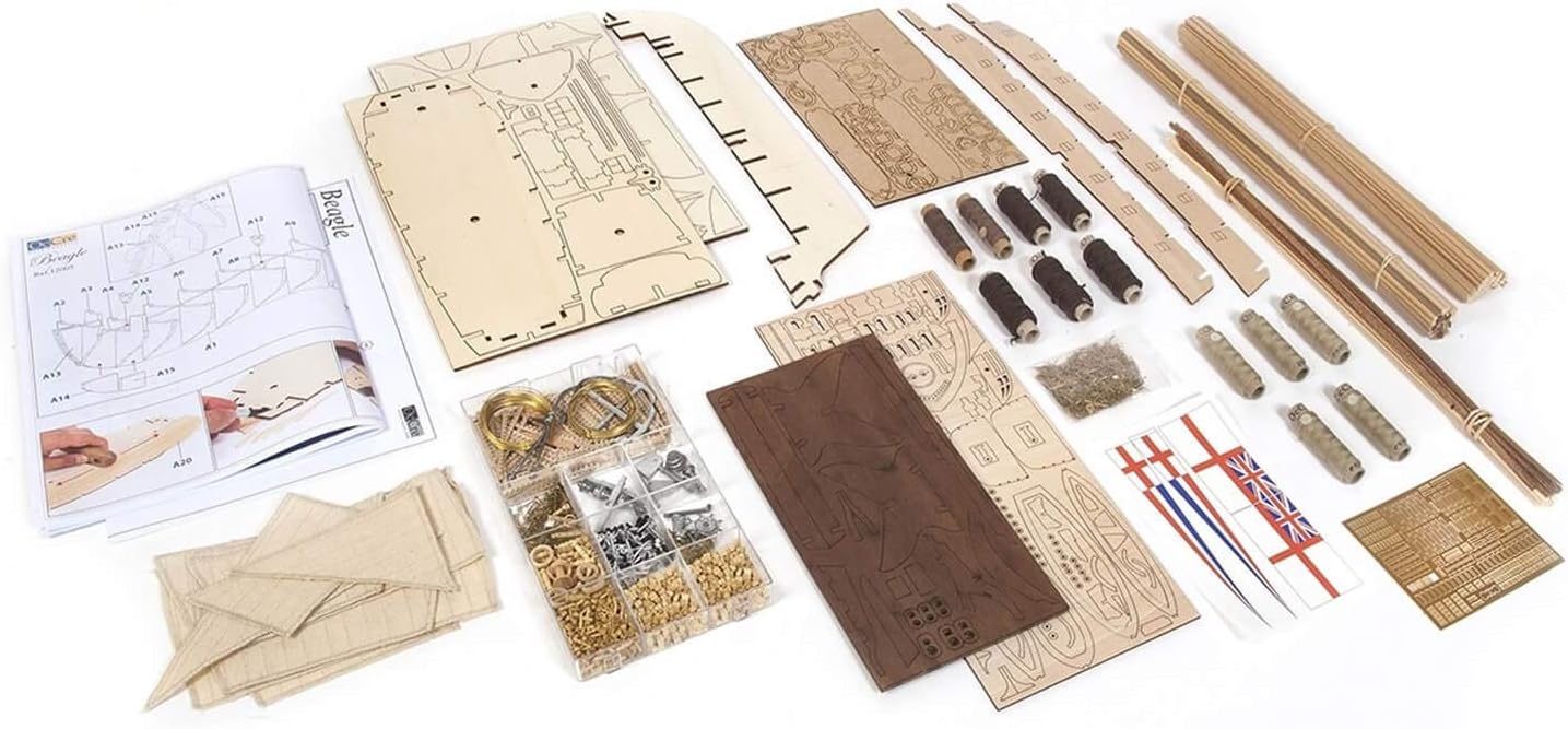 Maqueta Bergantín HMS BEAGLE 1:60 - Occre - Imagen 5