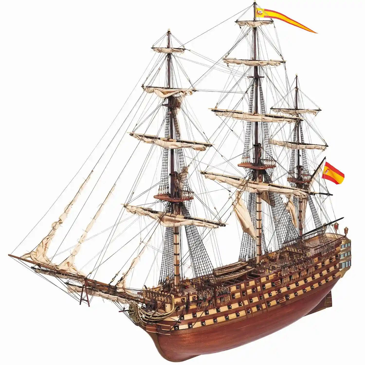 Maqueta Santísima Trinidad, Navío 1/90 - Occre