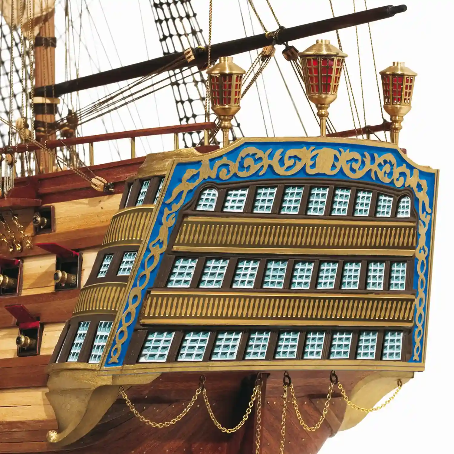 Maqueta Santísima Trinidad, Navío 1/90 - Occre - Imagen 5