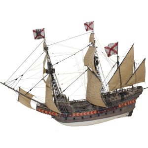 Maqueta Galeón SANTIAGO DE COMPOSTELA del S.XVI - Disarmodel