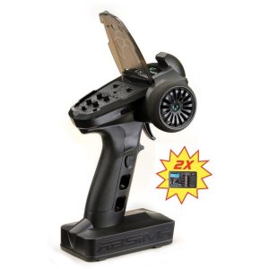 Emisora de volante 4-Channel 2.4Ghz "CR4S" incl. 2 Receptores - Absima