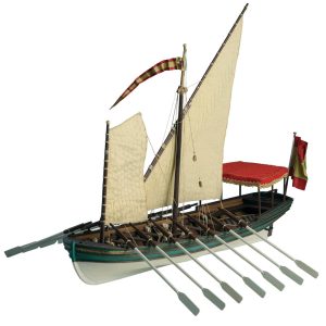 Falúa del navío Salvador del Mundo 1/30 - Disarmodel