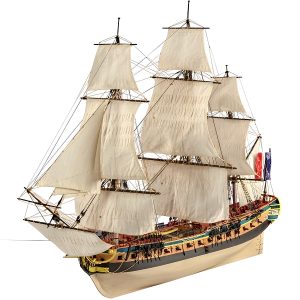 Barco La Fayette L'Hermione - Disarmodel