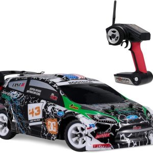 Coche drifting K989 1:28 LIPO 30km/h NEGRO + Bateria extra - Wltoys