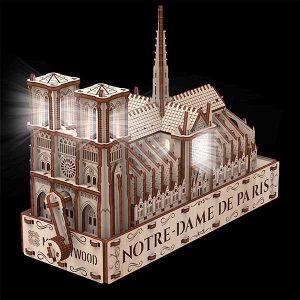 Catedral de Notre Dame (Eco - light) 204 piezas - Mr. Playwood