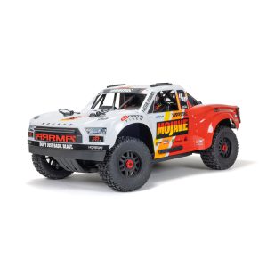 Desert Truck 1/8 MOJAVE 4X4 4S BLX RTR, White - Arrma