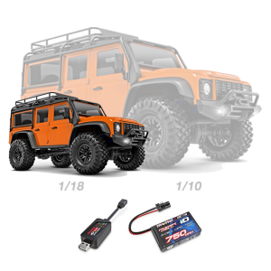 Crawler Land Rover TRX-4M 1/18 4WD - Traxxas
