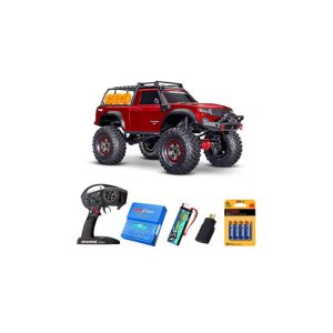 Pack TRX-4 SPORT 1/10 (Brushed) Rojo + 4 Accesorios - Traxxas