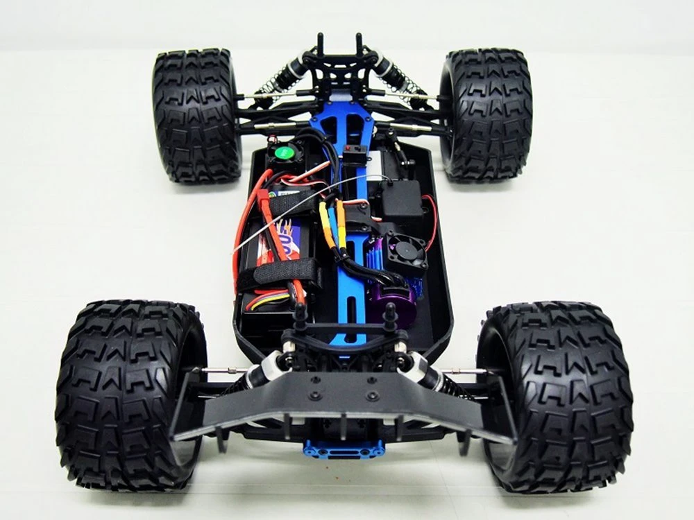 Truggy 1/8 COBRA Brushless 4WD RTR con batería lipo y cargador - VRX Racing - Imagen 4