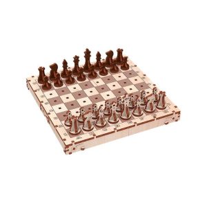 Kit de madera. Ajedrez 129 pzs - Mr. Playwood