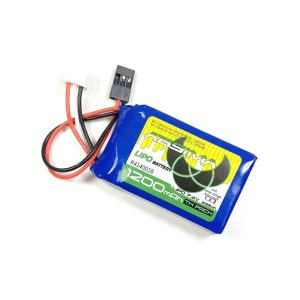 Batería TX LiPo 2S 7.4V 1200mAh SC with Protect. (JR/FUT) - Absima