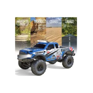 Crawler 1/10 2,4 GHz 4WD luz LED 1500mAh 15 km/h - Evgatsauto