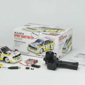GT24 Audi Sport Quattro S1 1985 1/24 Micro Brushless RTR - Carisma