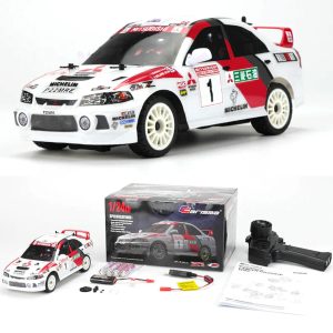 GT24 Mitsubishi Lancer Evo 4 WRC 4WD Brushless RTR 1/24 - Carisma