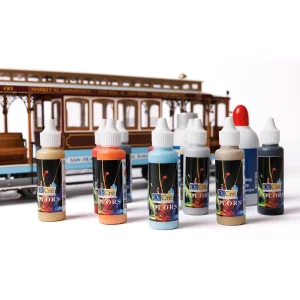 Pack Pinturas Acrílicas tranvía San Francisco - Occre