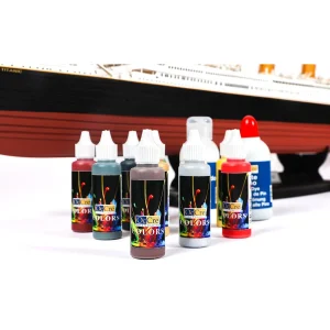 Pack Pinturas Acrílicas Maqueta Titanic
