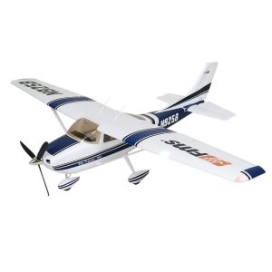 Sky Trainer 182 1400mm Azul y Gyro Reflex V2 RTF - FMS