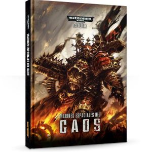 Marines Espaciales del caos Warhammer 40.000 Codex tapa dura