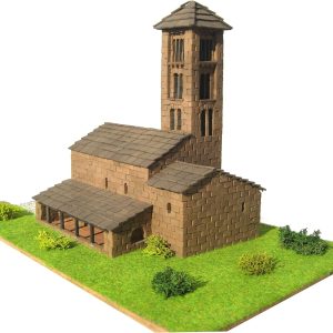 Iglesia de Sant Climent de Pal Andorra 1/100 kit de cerámica - Keranova