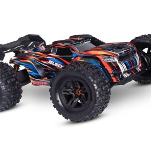 SLEDGE 4x4 naranja 1/8 Monster Truck RTR Brushless sin bat/carg - TRAXXAS