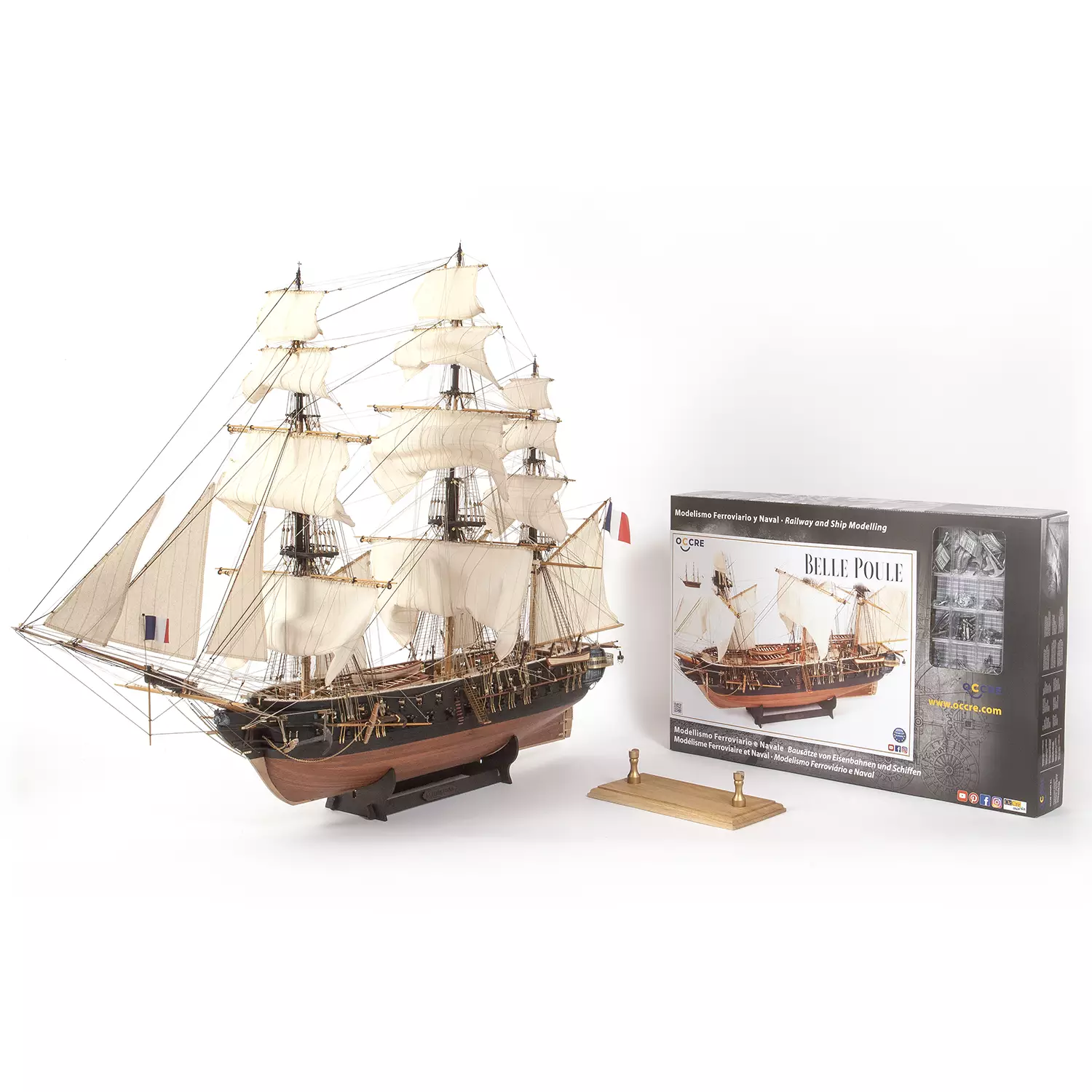Maqueta Belle Poule 1/90 (Novedad 2024) - Occre - Imagen 2