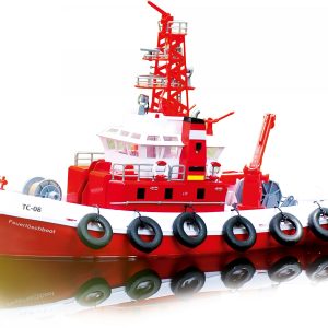Barco de bomberos RC TC-08 2.4G 100% RTR