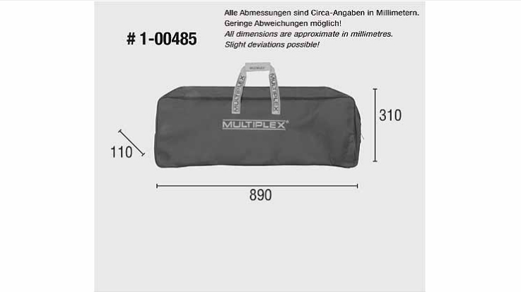 Bolsa de alas FunCub XL - Multiplex - Imagen 3