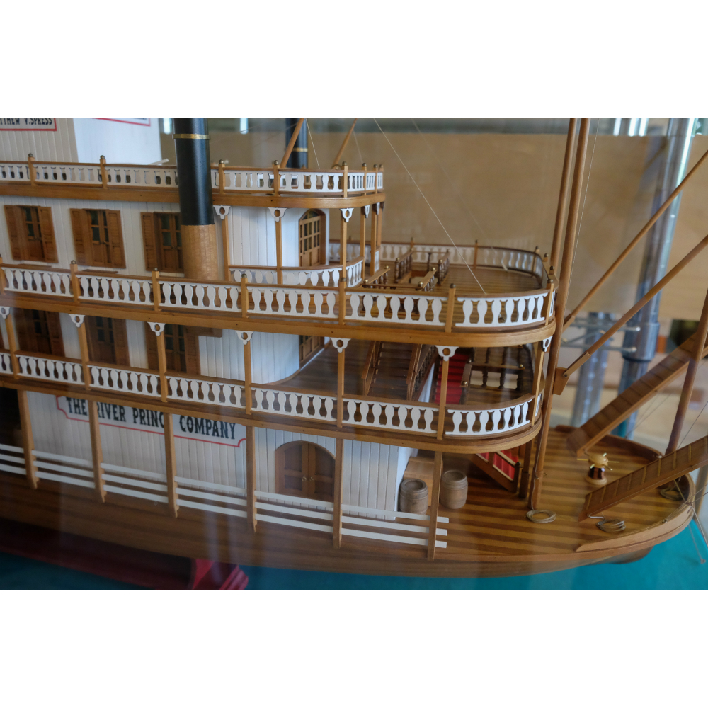 Maqueta Mississippi 1870 1/50 - Mantua Model - Imagen 11