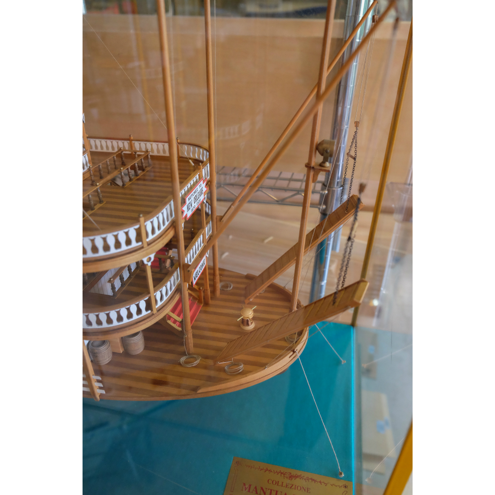 Maqueta Mississippi 1870 1/50 - Mantua Model - Imagen 12