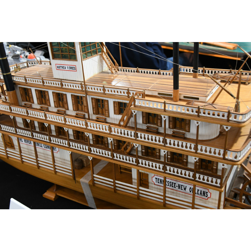 Maqueta Mississippi 1870 1/50 - Mantua Model - Imagen 5