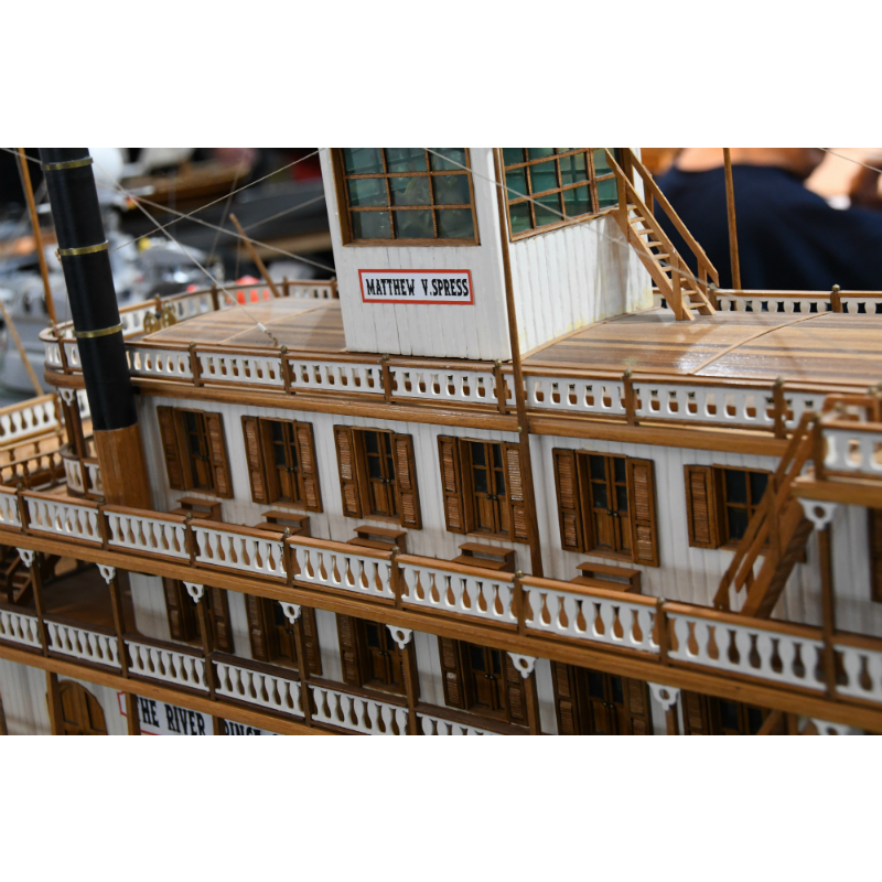 Maqueta Mississippi 1870 1/50 - Mantua Model - Imagen 7