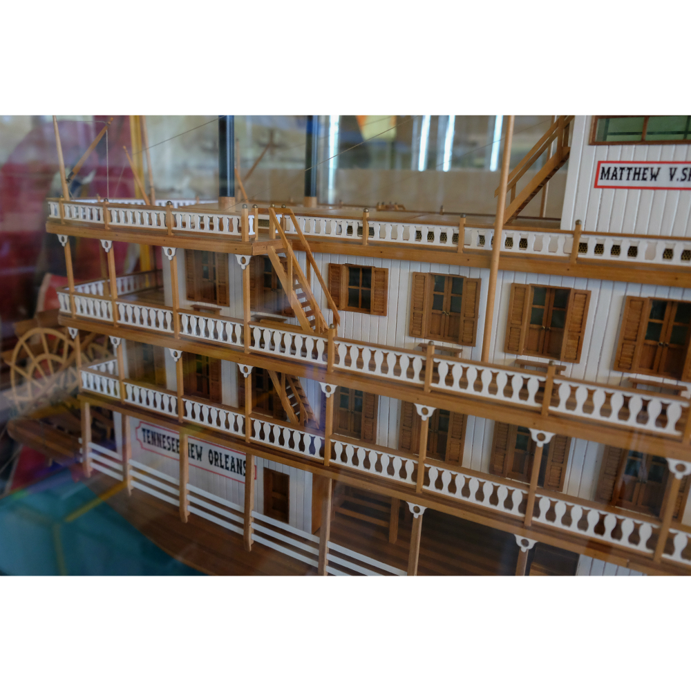 Maqueta Mississippi 1870 1/50 - Mantua Model - Imagen 9