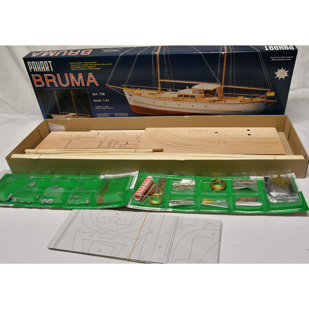 Yate a motor Bruma 1/45 - Mantua Model - Imagen 2