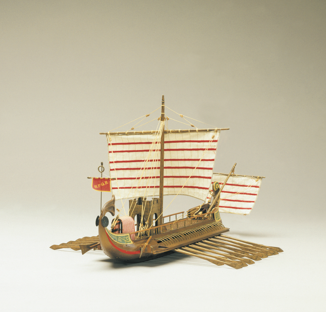 Maqueta Roman Bireme 30BC 1/30 - Mantua Model
