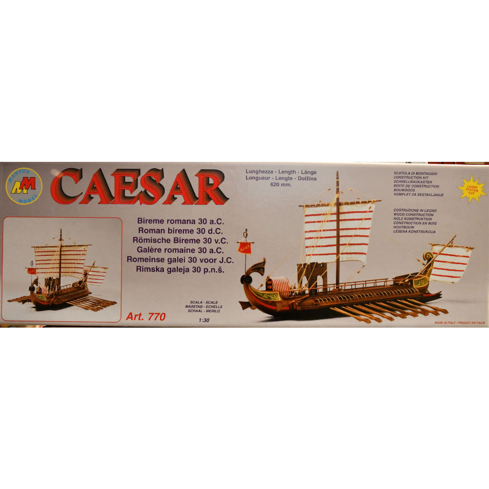 Maqueta Roman Bireme 30BC 1/30 - Mantua Model - Imagen 2