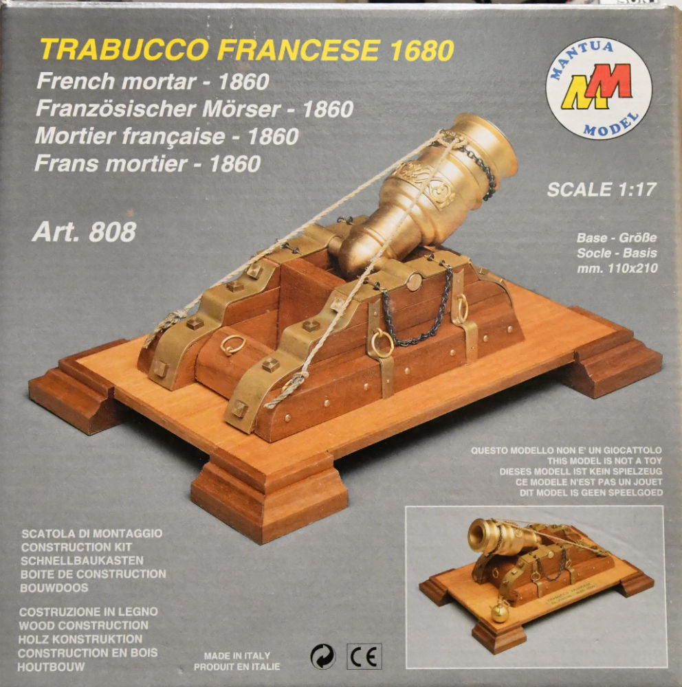 Mortero francés 1/17 - Mantua Model - Imagen 2