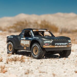 MOJAVE GROM 223S BLX Brushless 4X4 Desert Truck 1/18 RTR DSC Black - Arrma