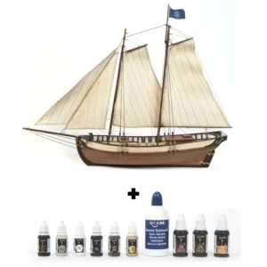 Barco Polaris + set de pinturas - Occre