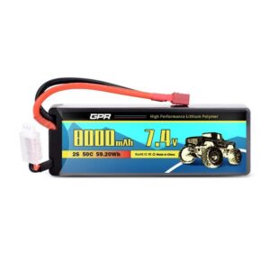 Batería de lipo 7,4V 8000Mah 50C Hardcase - Dean