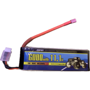 Batería Li-Po 11.1V 6000MAH 50C (T-Dean)