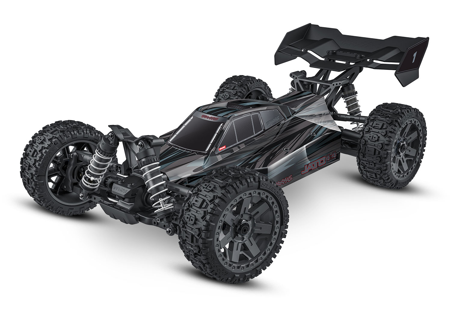 Buggy Jato 1/8 Bushless 4X4 BL-2S Black - Traxxas NOVEDAD