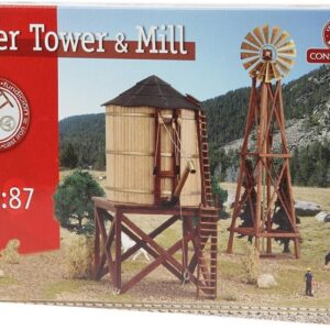 WATER TOWER and MILL Torre de agua + Aerogenerador - Constructo