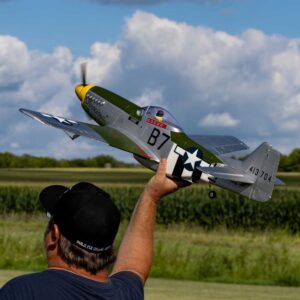 Avión P-51D Mustang 1,0 m  PNP - E-flite