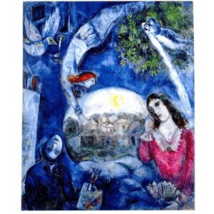Puzzle Alrededor De Ella Marc Chagall 1500 piezas - Ricordi