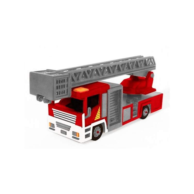 Camión de bomberos kit en madera - Artymon - Imagen 6