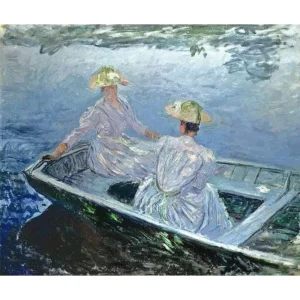 Puzzle Mujeres en la Barca de Monet 1000 piezas - Ricordi