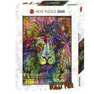 Puzzle 2000 pzs Corazón de León - Heye