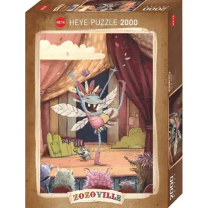 Puzzle Zozoville Fuera de Broadway 2000 piezas - Heye