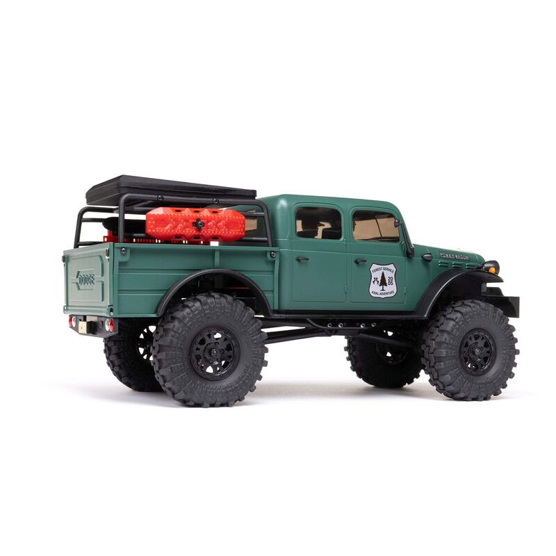 Rock Crawler 1/24 SCX24 Dodge Power Wagon 4X4 RTR Brushed Verde (Bat. y Carg.) - Axial - Imagen 11